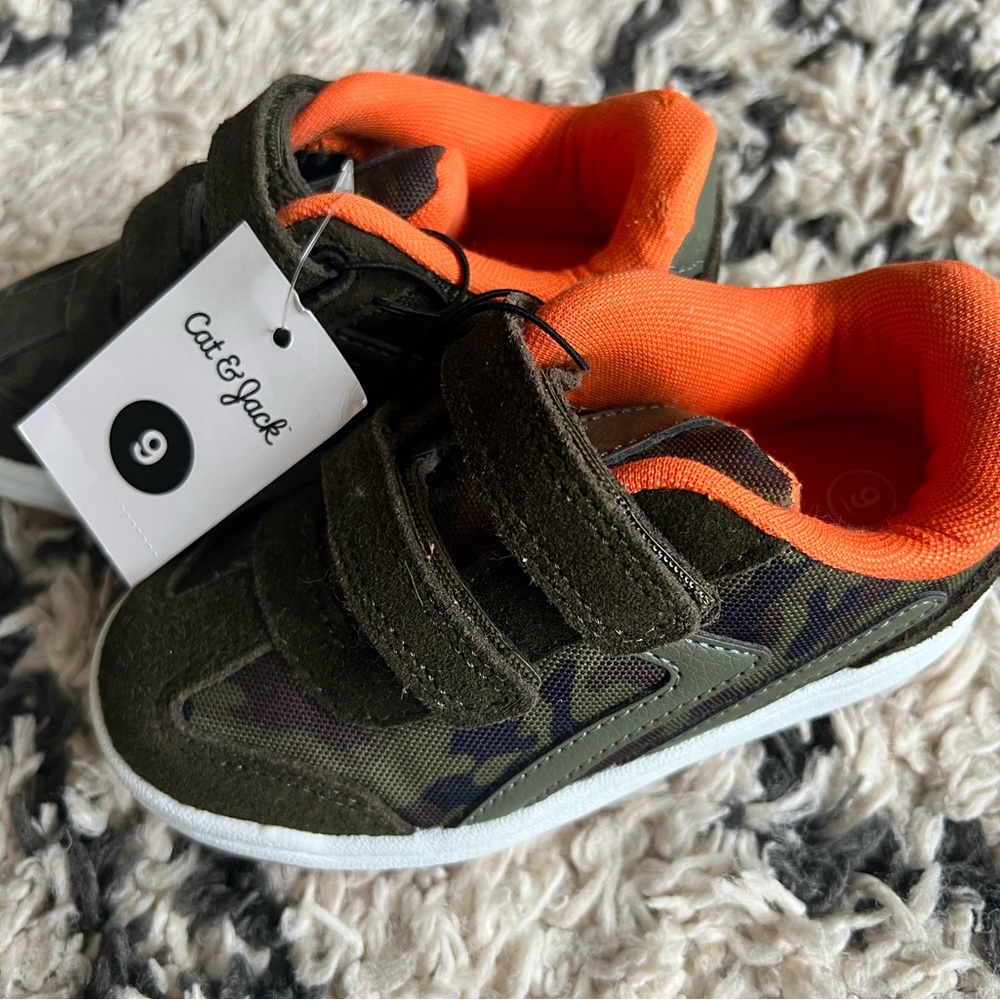 Cat & Jack camouflage sneakers